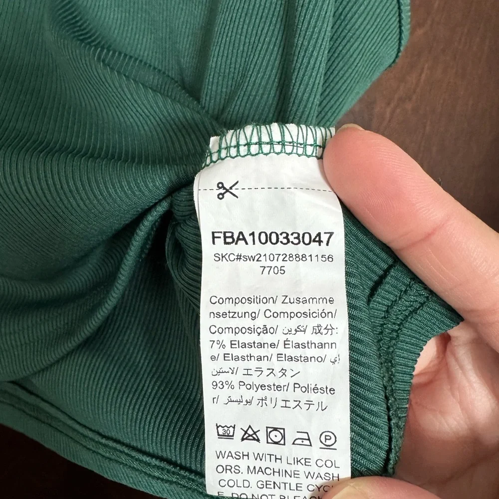 Cropped Tank Top with Mock Neck - Picture 2 of 4